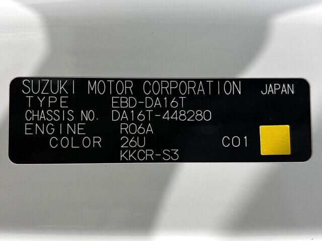 2018 SUZUKI CARRY TRUCK