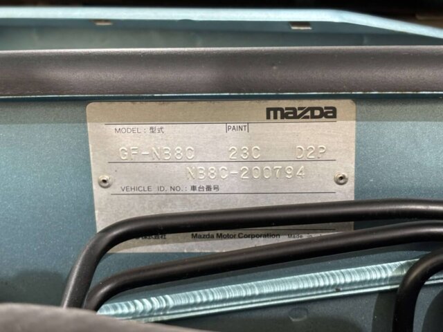 2000 MAZDA ROADSTER