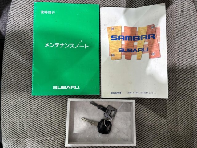 2000 SUBARU SAMBAR VANSAMBAR VAN CLASSIC