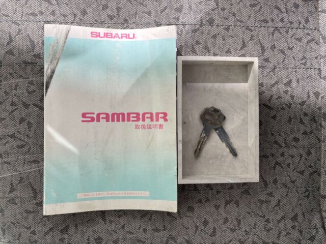 1998 SUBARU SAMBAR VAN