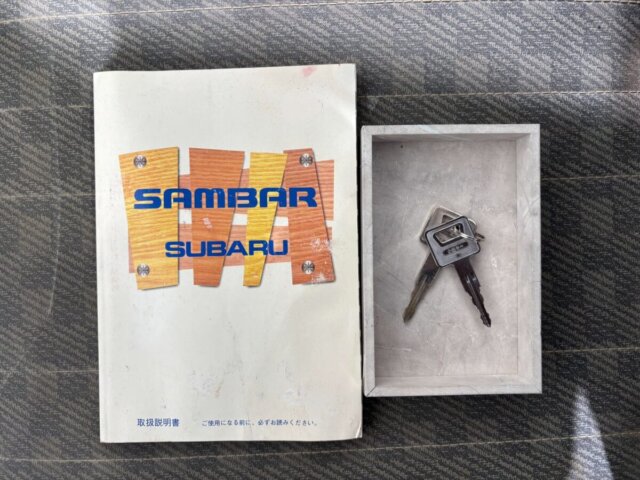 1995 SUBARU SAMBAR TRUCK DUMP