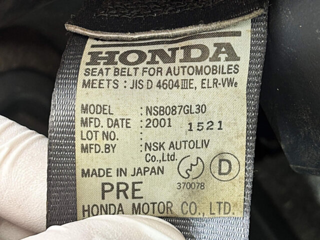 2001 HONDA ACTY VAN
