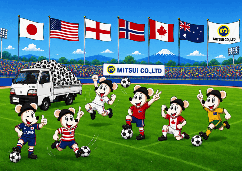 Mitsui co.,ltd. exporting Japanese used cars from Japan.