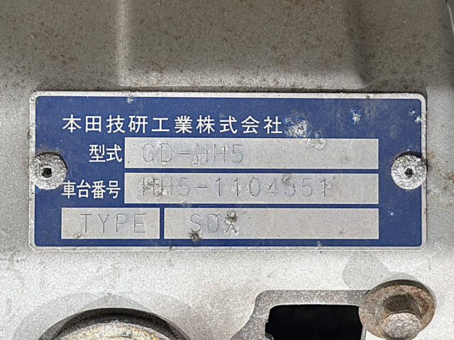 2000 HONDA ACTY VAN